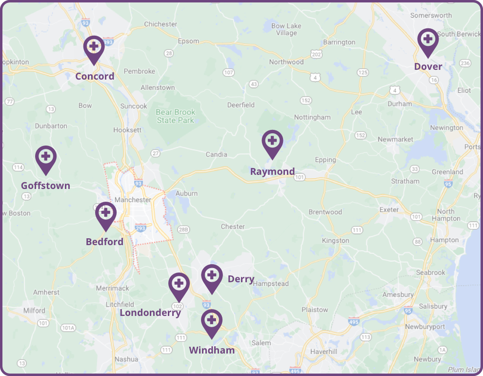 DMC Primary Care Map